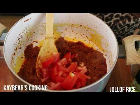 Jollof Rice - Oven Cooked by a Zambian
