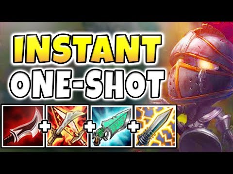NUCLEAR ONE-SHOT AMUMU! THIS IS INSANELY BROKEN! ONE AUTO=FREE KILL! (50+ KILLS) - League of Legends