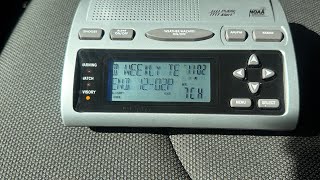 NOAA WEATHER RADIO KW037 OXNARD, CA REQUIRED WEEKLY TEST #27