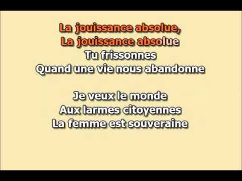 KARAOKE 1789 JE VEUX LE MONDE