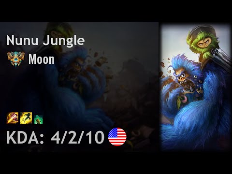Nunu Jungle vs Skarner - Moon - NA Challenger Patch 6.18
