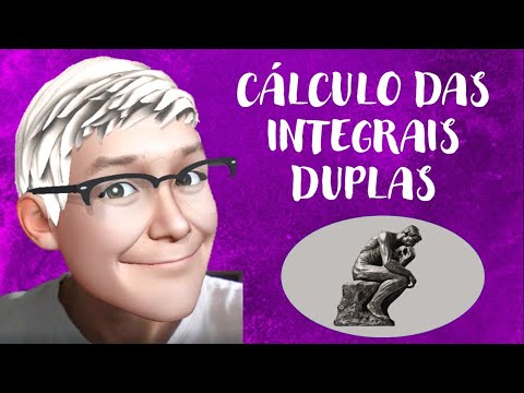 Cálculo das integrais duplas. Conversão de domínio em limites de integração. Ordem de integração.