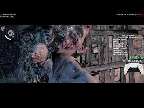 The Evil Within Speedrun NG Nightmare 2:48:14