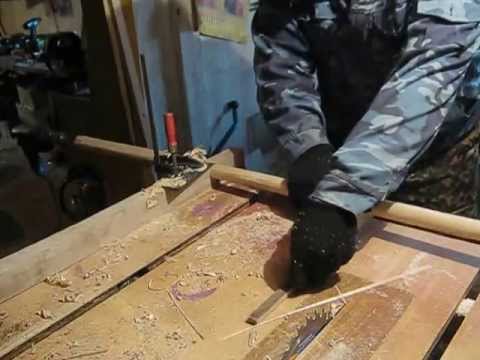 изготовление черенка с помощью дрели