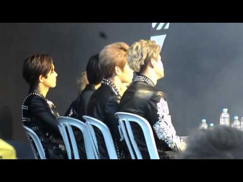 [FANCAM] CROSS GENE IN BRAZIL 150711 - ANIME FRIENDS