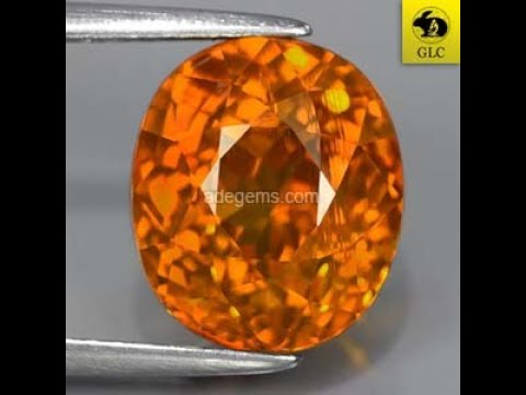 ZC-011 Natural Unheated Tanzanian Yellow Zircon 7.36 Ct.