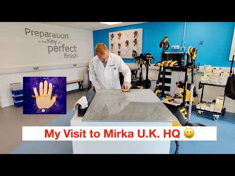 I visit Mirka UK HQ! 😀