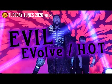 EVIL's Wrestle Kingdom 20 entrance! / EVolve & H.O.T ~2026.1.4~ (Entrance Video & Theme)