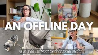 healthy & wealthy vlog: a day without social media (DIYs, cozy at home) + opening up...