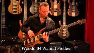 Rickard Malmsten Plays Woodo B4 Walnut Fretless