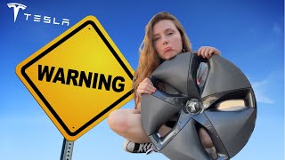 TESLA Hubcaps Damaging Your Rims? WOW! 😭