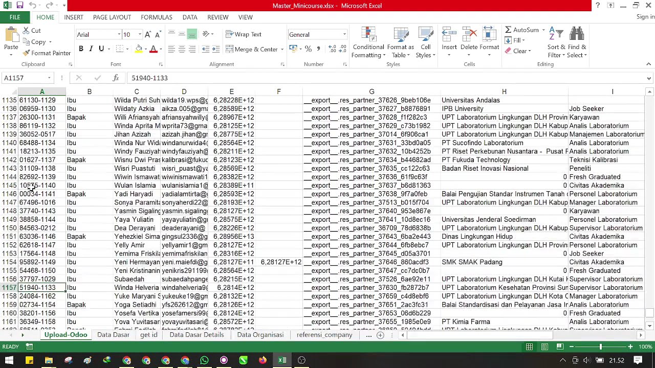 Entri Data - Entri Data di Spreadsheet Level Lanjutan - 2
