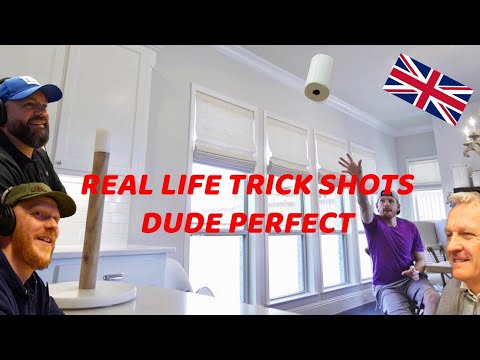Real Life Trick Shots | Dude Perfect REACTION!! | OFFICE BLOKES REACT!!