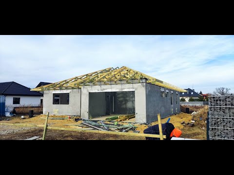 BINDER-PROJEKT - wiązary dachowe - dach z wiązarów na budynku , w miejscowości: Biestrzyków