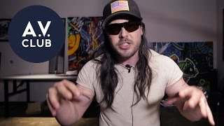 Watch Andrew W.K. deliver a motivational speech about “positive pizza partying”