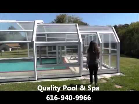 image-How much is retractable pool enclosure?