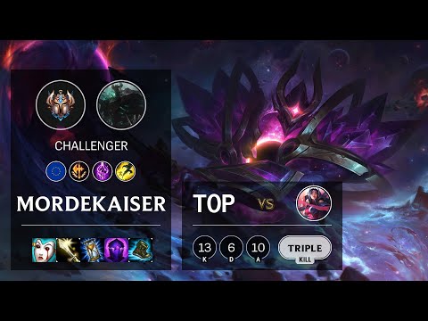 Mordekaiser Top vs Irelia - EUW Challenger Patch 10.16