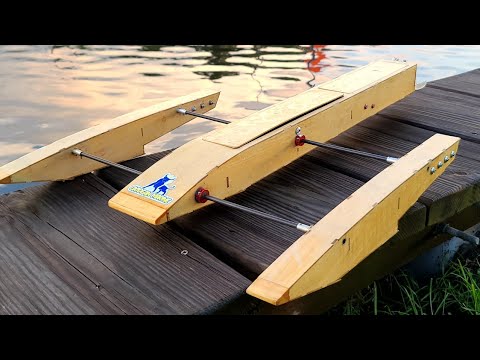 Lost My Boat 108mph Pass Oxidean Oxi-digger - Wood Rc Outrigger Speedrun