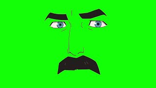 Omni-Man "are you sure?" (just the face) Invincible green screen