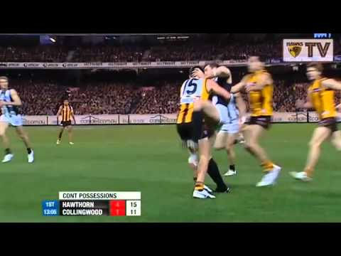 Hawks def Magpies Qualifying Final Highlights