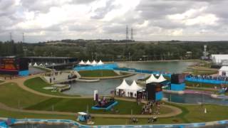preview picture of video 'Canoe Slalom (C2) Victory Ceremony'