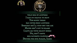 NAT 👑 COLE - Dinner For One Please James w/lyrics: Jukebox Jaunt