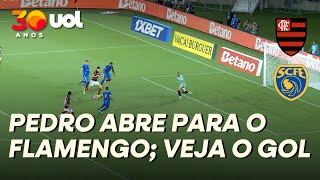 PEDRO ABRE O PLACAR! FLAMENGO 1 X SAMPAIO CORRÊA-RJ; VEJA O GOL
