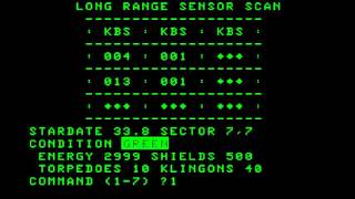 Star Trek for the Acorn Atom