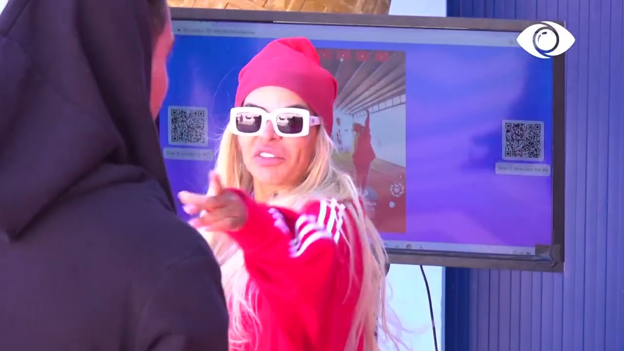 Luizi dhe Kiara krijojnë momentin e tyre me Photo Booth