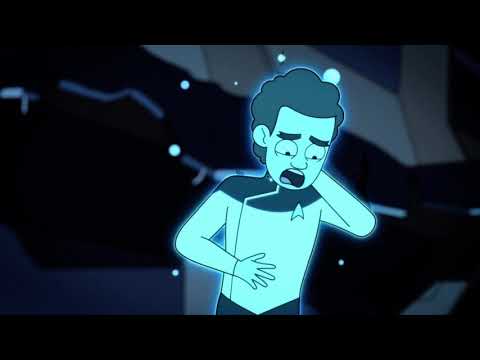 Star Trek Lower Decks: ascension scene