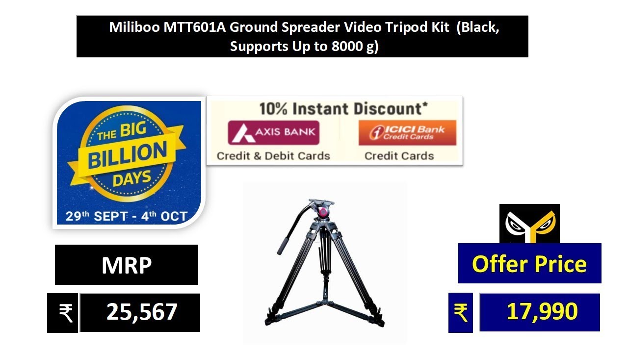 Miliboo MTT601A Ground Spreader Video Tripod Kit Real-world Test
