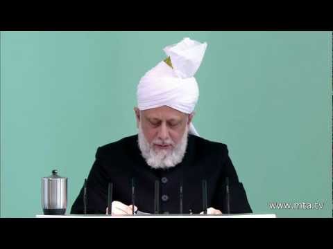 Проповедь Хазрата Мирзы Масрура Ахмада (06-04-2012)