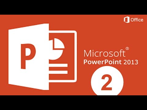 بوربيونت طرق العرض ووطريقة اضافة اقسام للشرائح واستخدام بعض العناصر