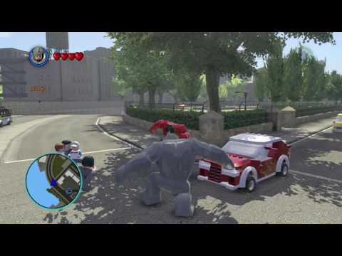 lego marvel super herose: RHINO VS RED HULK