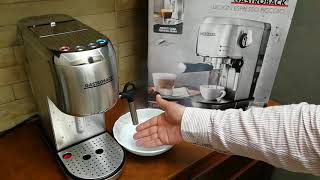 Gastroback piccolo espresso machine review جاستروباك بيكولو اسبرسو اول تجربة
