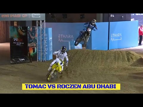 Tomac vs Roczen Abu Dhabi 2024 - World Supercross Championship