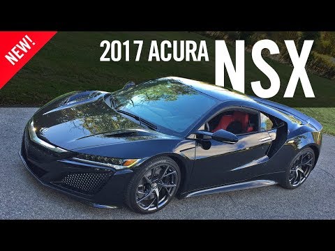 2017 Acura NSX Review Test Drive