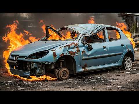 Peugeot 206 Restoration: Full Repair, Upgrade & Transformation After Fire Damage