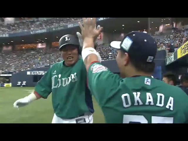 【8回表】一軍昇格即一発!! ライオンズ・山川 値千金の同点弾!! 2016/7/30 Bs-L