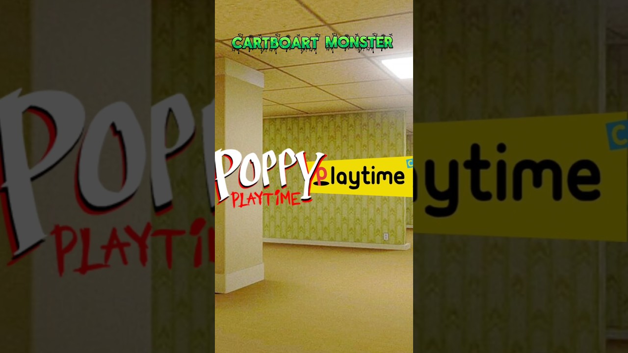 poppy playtime cartboart & monster #poppyplaytime #fnaf #huggywuggy @Mob_Entertainment