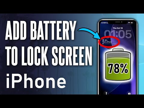 How to Show Battery Percentage on Lock Screen on iPhone (Updated)