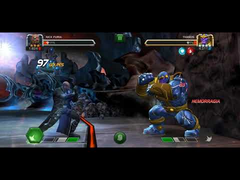 Thanos Final Boss Act 3 vs Nick Fury | MCOC