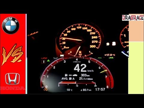 Honda Civic Type R 320 HP VS BMW M2 370 HP Acceleration Sound