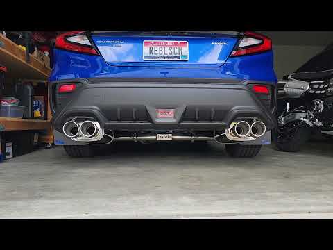 2023 WRX Invidia Q300 cold start and revs