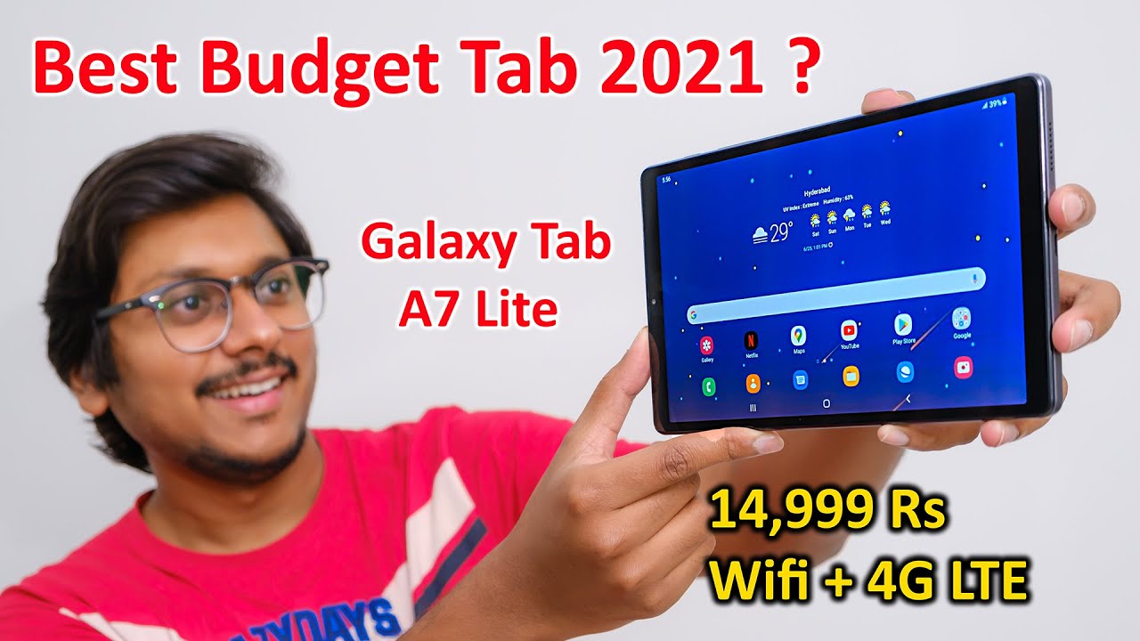 Best Budget Tab under 15K... Galaxy Tab A7 Lite Unboxing & Overview! 🔥