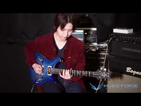 [Music Force] PRS Wood Library Hollowbody I Ltd. Demo - 'Minor Blues' by Guitarist '심성보'
