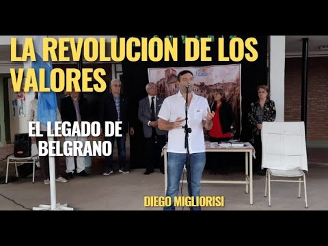 Valores patrioticos en toda la Argentina: Inspiradora Visita de Diego Migliorisi #santiagodelestero