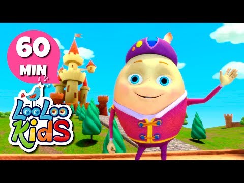 Humpty Dumpty - THE BEST Nursery Rhymes for Children | LooLoo Kids