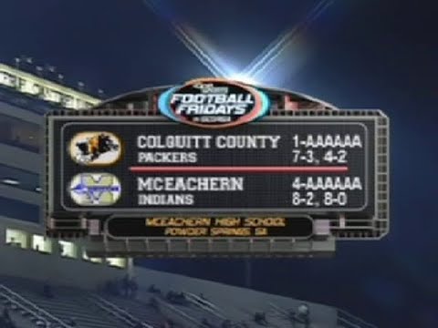 2012 Playoff Round 1: Colquitt County vs. McEachern