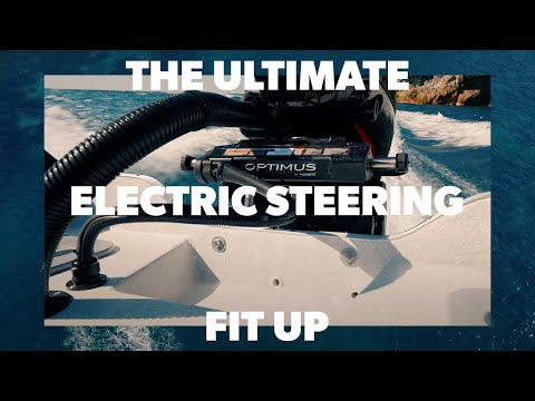 DOMETIC | The Ultimate Electric Steering Fit Up – Optimus Electric Steering, Jackplate & Trim Tabs